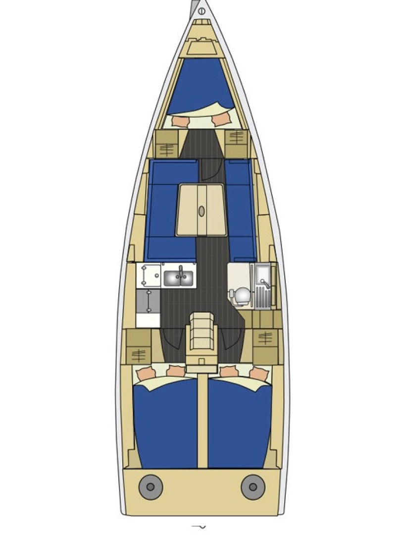 Elan Elan 350 Performance da affittare a  Zaravecchia (Biograd)