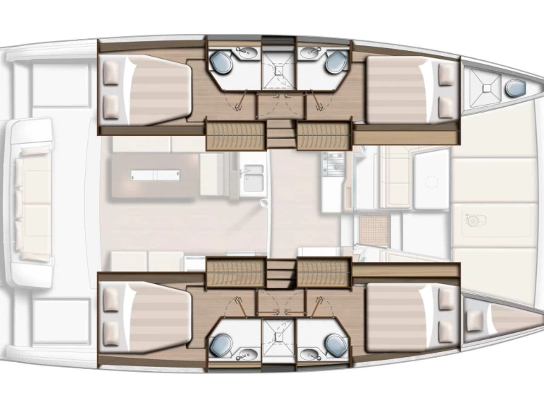 Noleggio Catamarano Bali con patente nautica