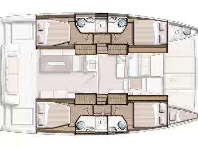 Noleggio Catamarano Bali con patente nautica