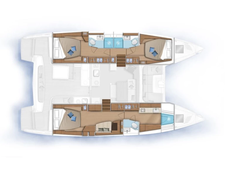 Noleggio Catamarano a Castellammare del Golfo – Lagoon Lagoon 46
