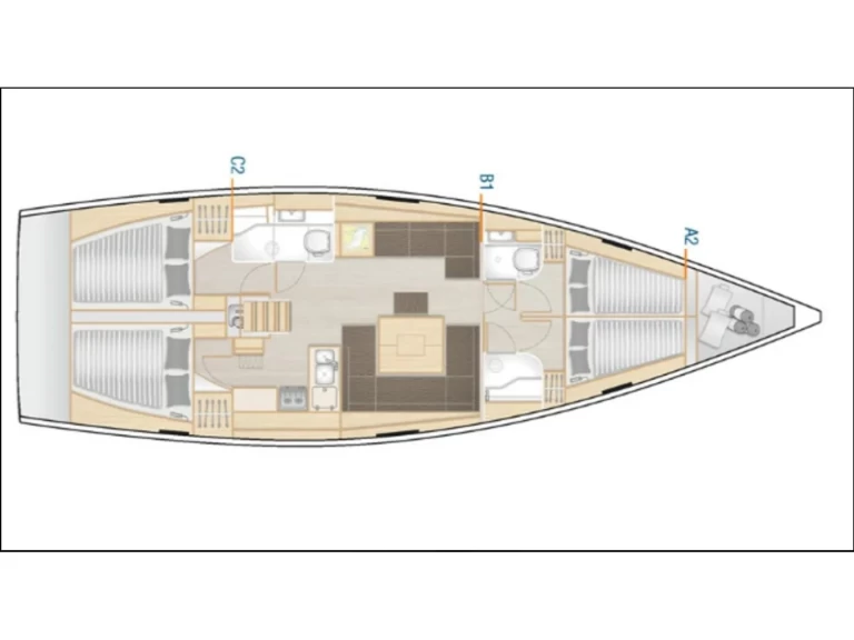 Noleggiare una Hanse Hanse 458 a Álimos