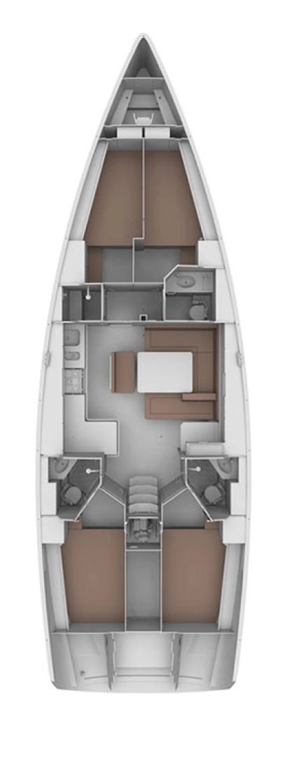 Bavaria Cruiser 46 da affittare a  Spalato