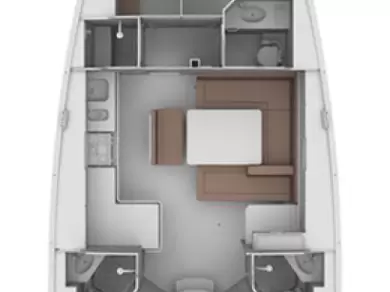 Bavaria Cruiser 46 da affittare a  Spalato