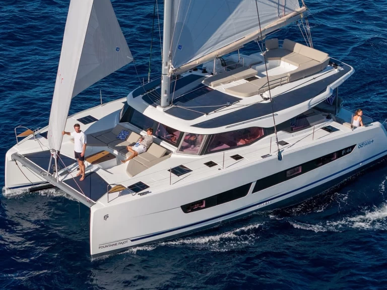 Noleggio a Gouviá – Fountaine Pajot Fountaine Pajot FP 44 Quatuor - 4 + 2 cab. su SamBoat
