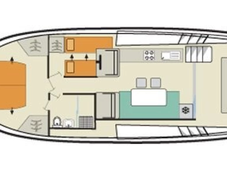 Noleggio Houseboat Premier con patente nautica