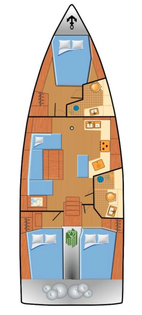 Noleggio a Punat – Bénéteau Oceanis 40.1 su SamBoat