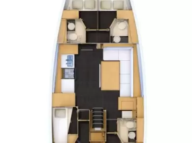 Noleggio barche Jeanneau Jeanneau 54 a Benítses su Samboat