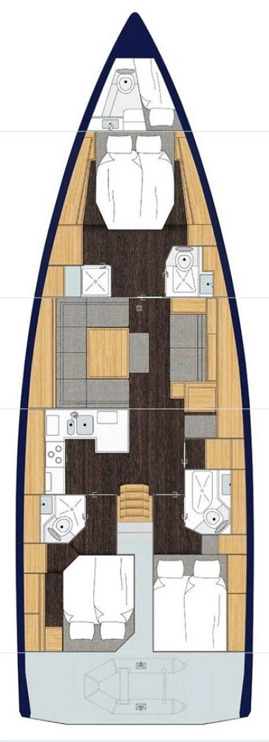 Noleggio barche Göcek economico Cruiser 50