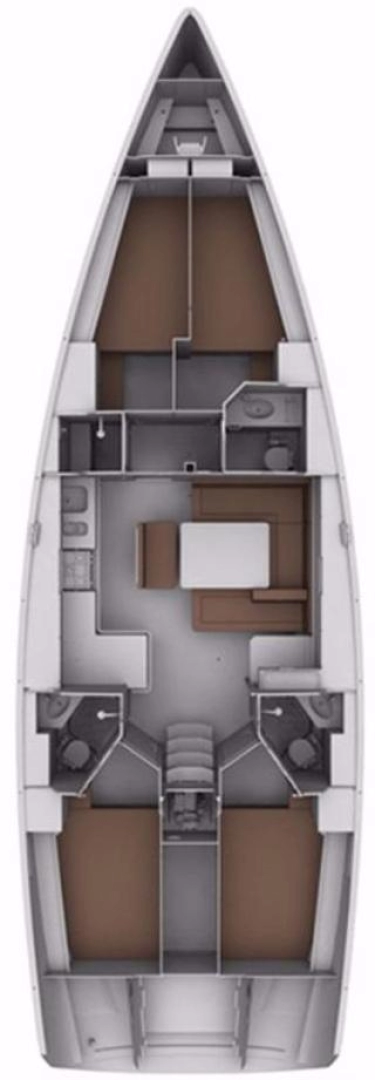Bavaria Cruiser 45 da affittare a  Zaravecchia (Biograd)
