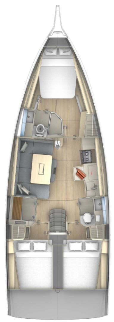 Noleggio a Jezera – Dufour Dufour 41 su SamBoat