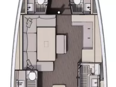 Noleggio barche Trogir economico Dufour 470