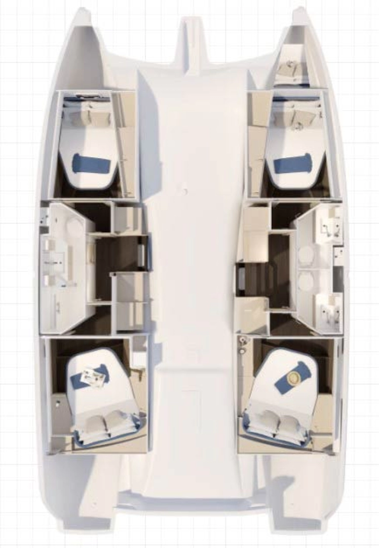 Noleggiare una Fountaine Pajot Fountaine Pajot FP 41 Quatuor 3 a Pola