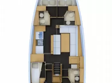 Noleggio Barca a vela a Trogir – Jeanneau Jeanneau 54