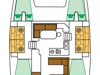 Noleggio barche Trogir economico Lagoon 400 S2