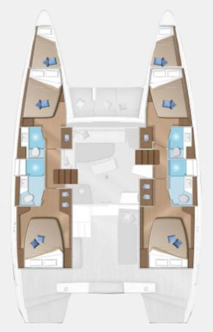 Noleggio barche Trogir economico Lagoon 42