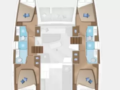 Catamarano a noleggio a Jezera al miglior prezzo
