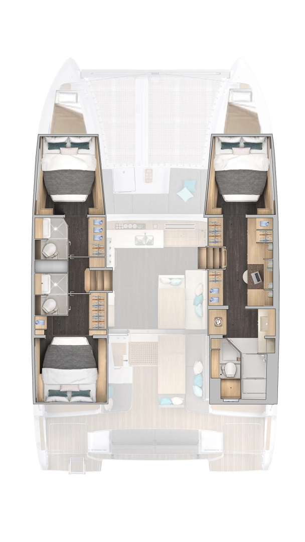 Noleggio Catamarano con o senza skipper Lagoon a Sebenico