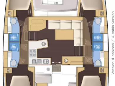 Noleggiare una Lagoon Lagoon 450 a Palma de Maiorca