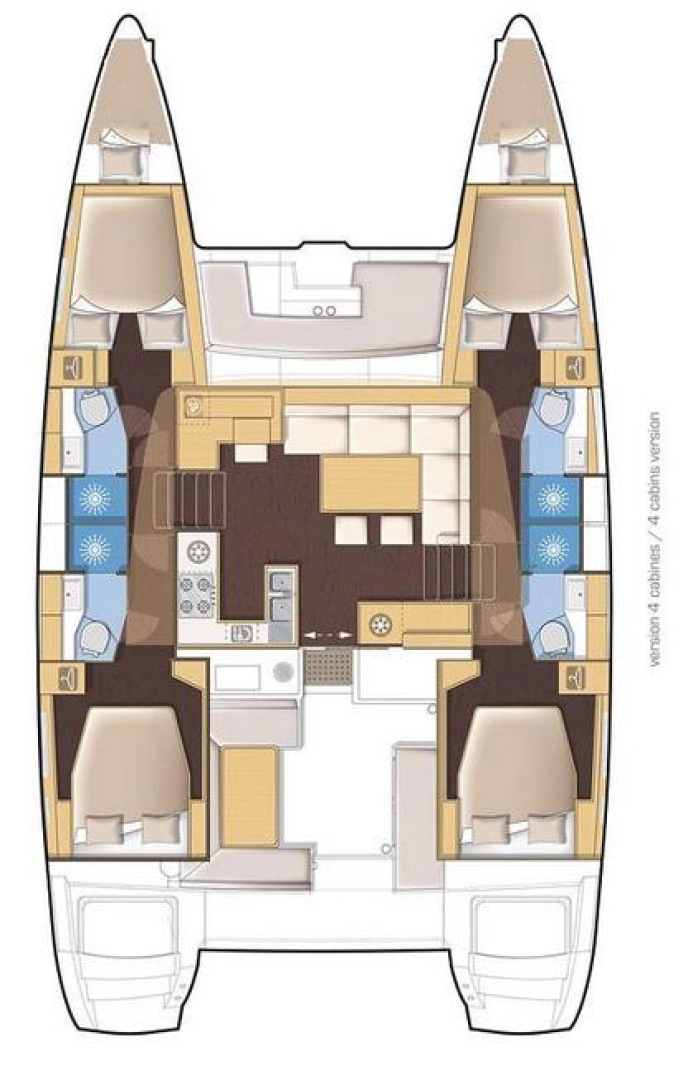 Noleggio Catamarano a Palma de Maiorca – Lagoon Lagoon 450 F