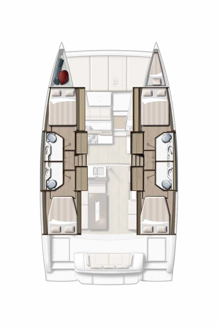 Catamarano a noleggio a Eden Island al miglior prezzo