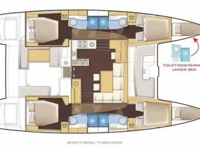 Noleggio Catamarano con o senza skipper Lagoon a Road Town