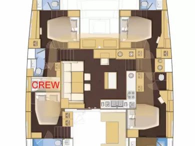 Lagoon Lagoon 560 S2 da affittare a  Ellinikó