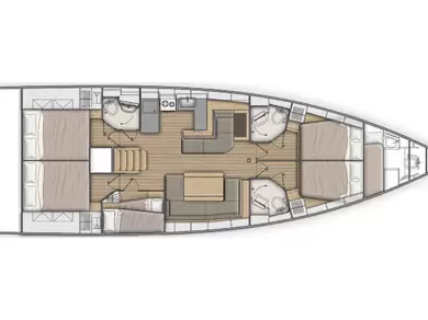 Noleggiare una Bénéteau Oceanis 51.1 a Marmaris (district)