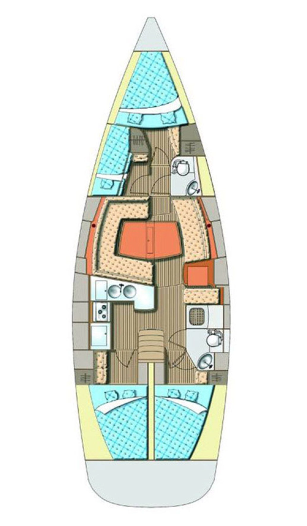 Noleggio a Zaravecchia (Biograd) – Elan Impression 45 su SamBoat