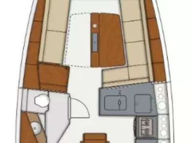 Hanse Hanse 345 da affittare a  Zaravecchia (Biograd)