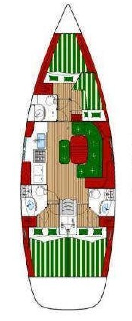 Bénéteau Oceanis Clipper 423 da affittare a  Sukošan