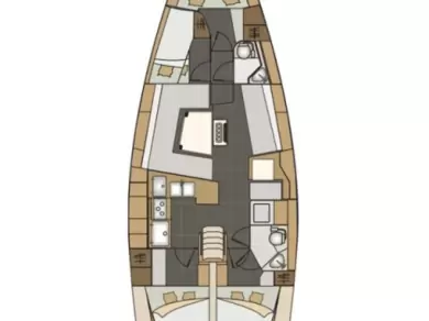 Noleggio Barca a vela a Isola – Elan Impression 45