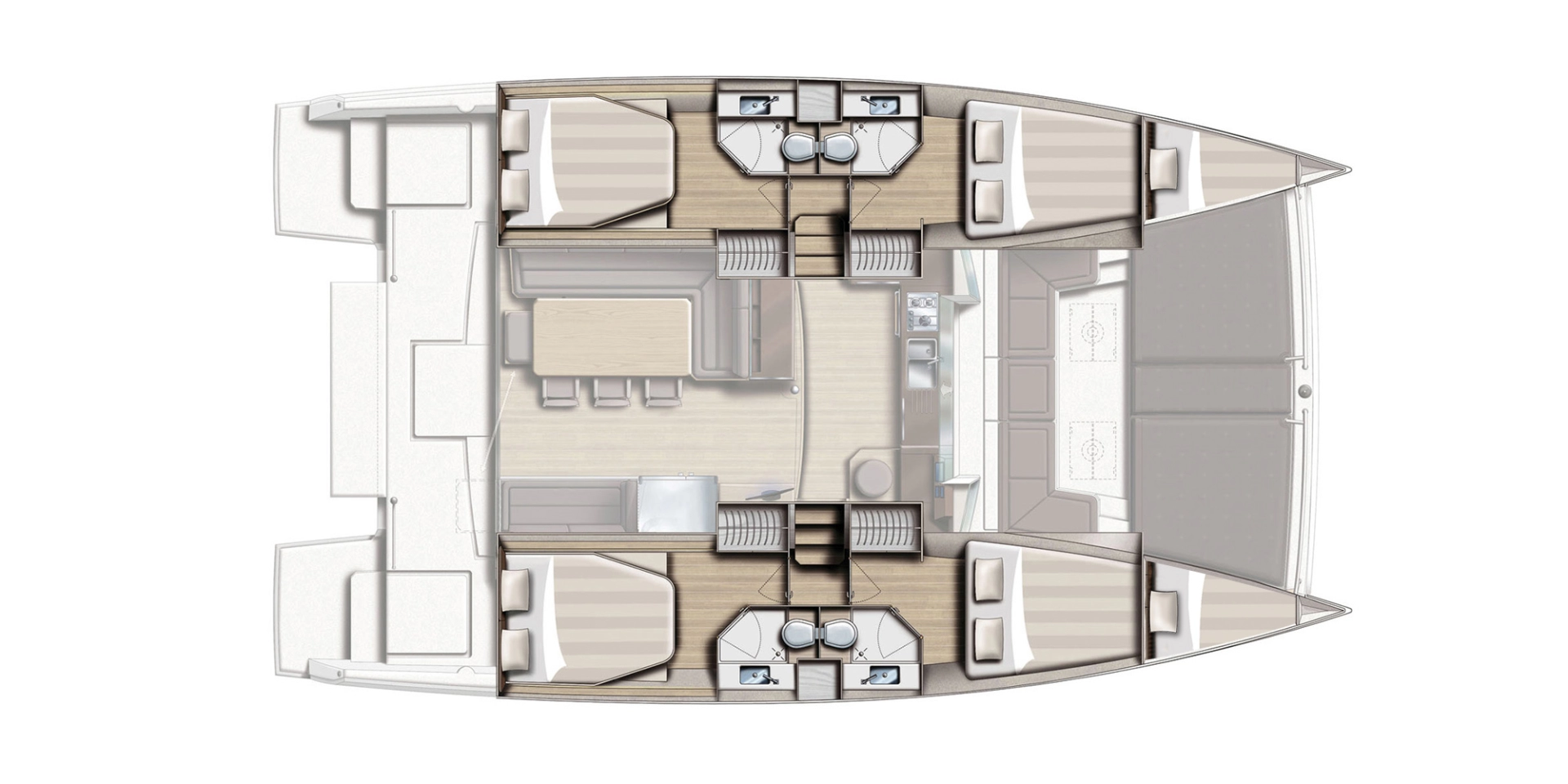 Noleggio Catamarano con o senza skipper Bali a Préveza