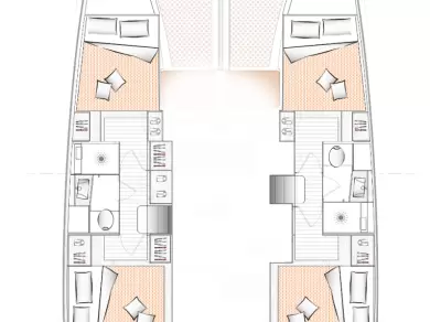 Noleggio Catamarano Excess con patente nautica