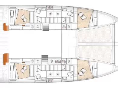 Noleggio Catamarano a Scardona – Excess Excess 14