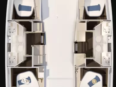 Fountaine Pajot Fountaine Pajot FP 41 Quatuor 4 da affittare a  Lávrio