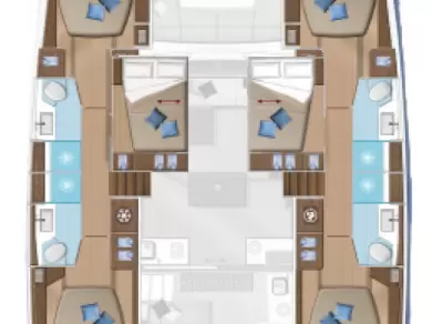 Noleggio Catamarano con o senza skipper Lagoon a Álimos