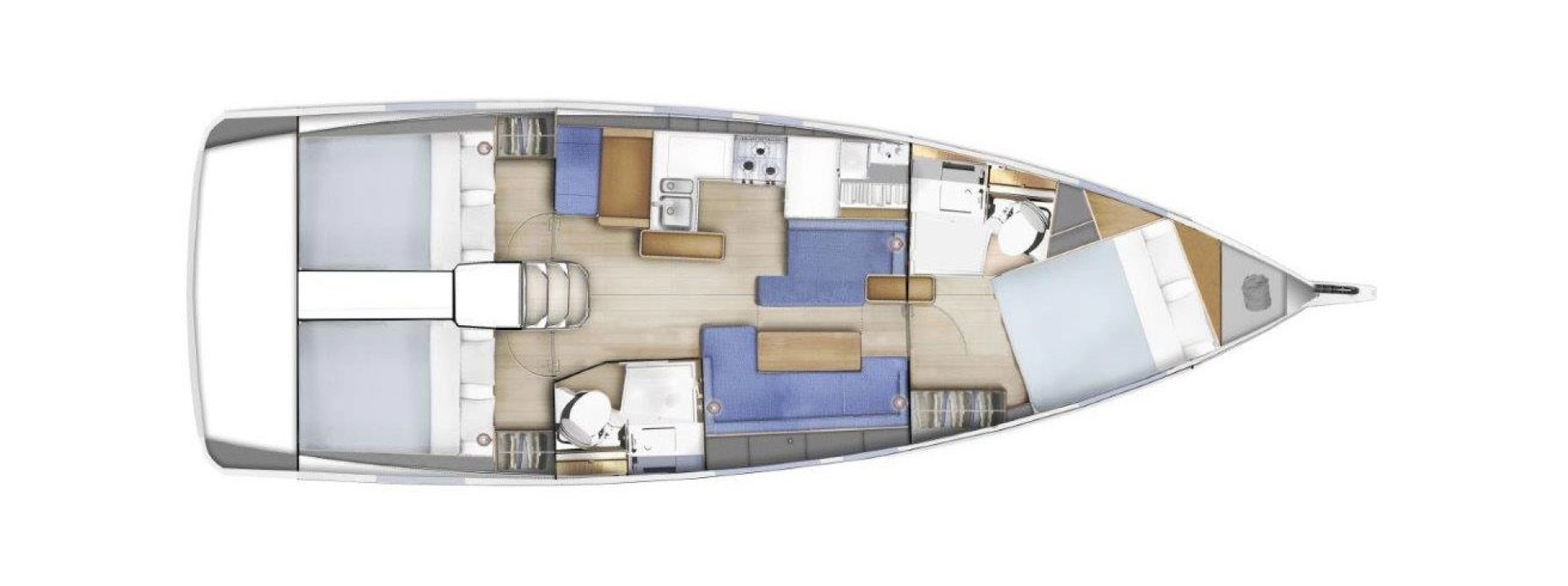 Noleggiare una Jeanneau Sun Odyssey 410 a Scardona