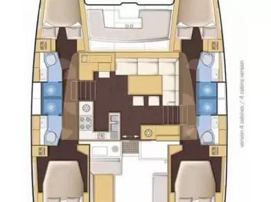 Noleggio barche Castelli economico Lagoon 46