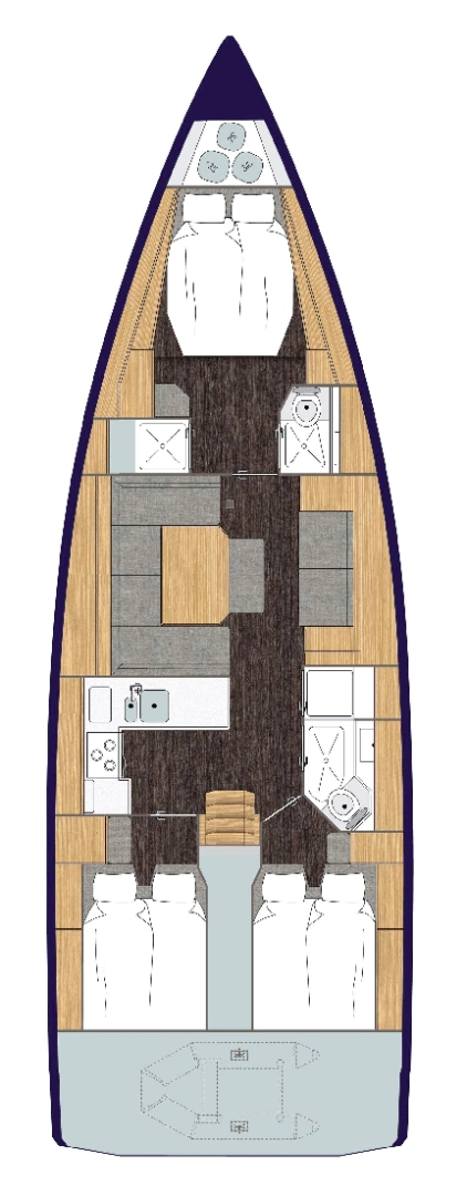 Noleggio Barca a vela a Pola – Bavaria Bavaria C45
