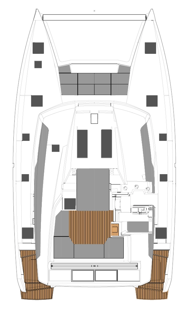 Noleggio barche Fountaine Pajot Elba 45 a Álimos su Samboat