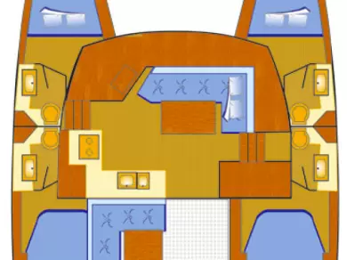 Noleggio Catamarano con o senza skipper Fountaine Pajot a Punat