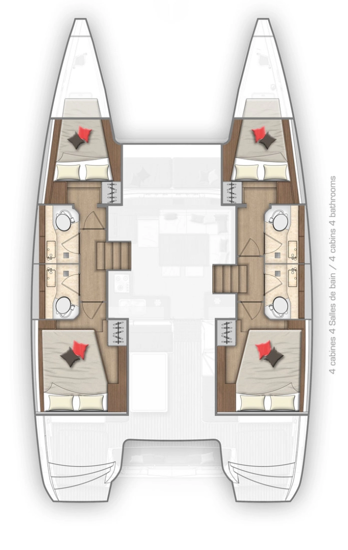 Noleggio Catamarano Lagoon con patente nautica