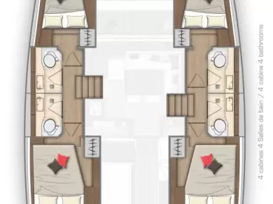 Noleggio Catamarano Lagoon con patente nautica