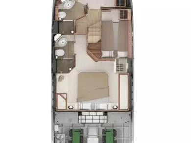 Noleggio barche Podstrana economico Absolute 50 Fly