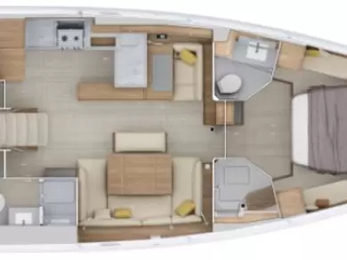 Noleggio a Spalato – Bénéteau Oceanis 52 - 3 cab. su SamBoat