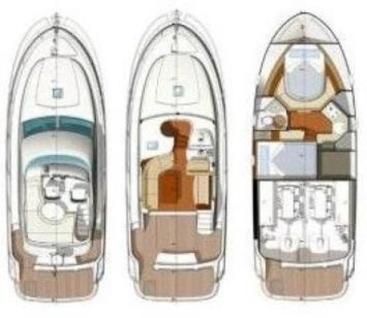 Noleggio Barca a motore Jeanneau con patente nautica