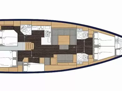 Noleggio Barca a vela a Lefkáda – Bavaria Bavaria C50