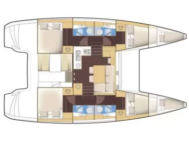Catamarano a noleggio a Pálairos al miglior prezzo