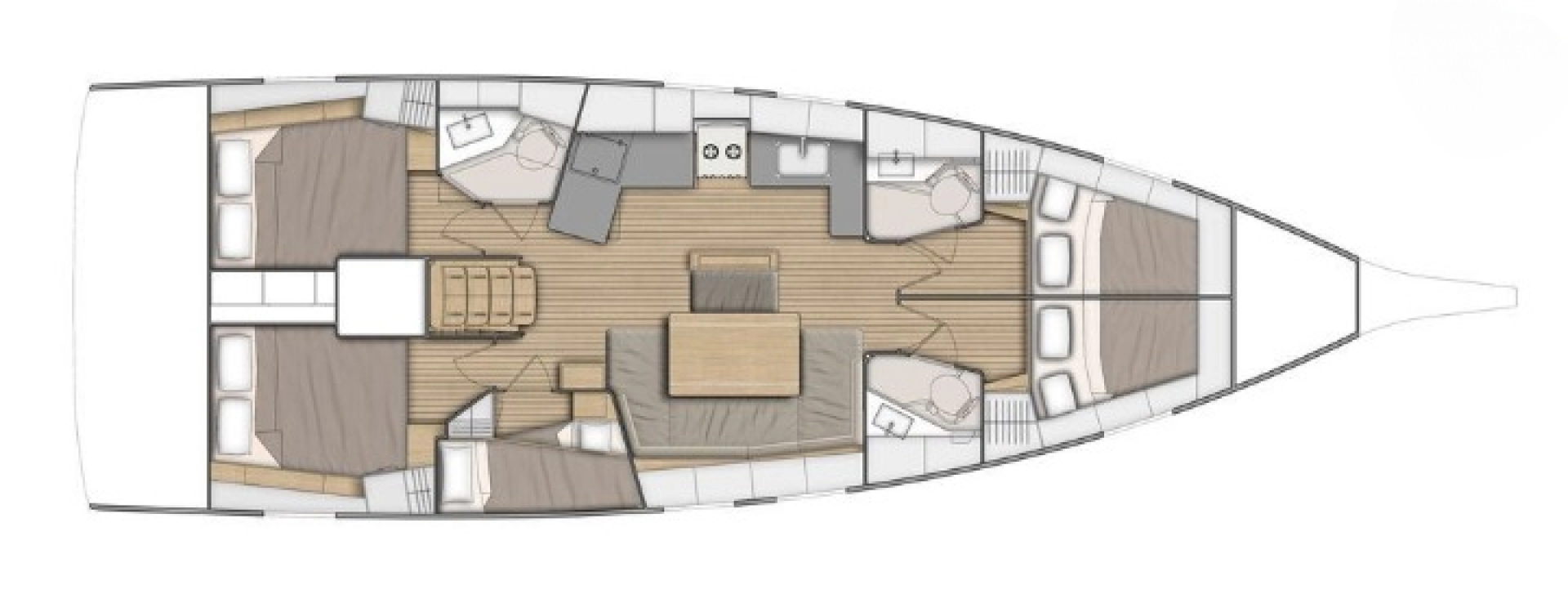 Noleggio Barca a vela Bénéteau con patente nautica