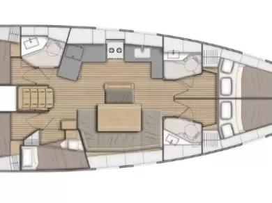 Noleggio Barca a vela Bénéteau con patente nautica